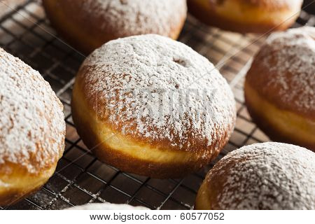 Homemade Raspberry Polish Paczki Donut