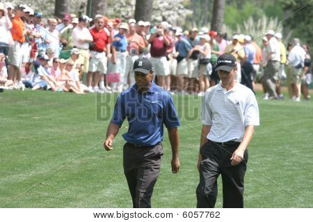 Tiger Woods a golf Augusta Masters 2006