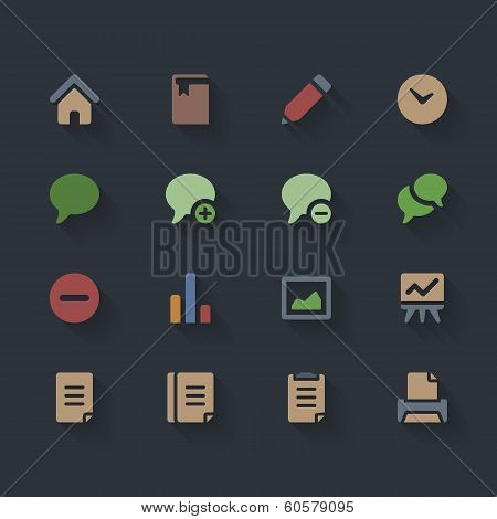 Vector Flat Icons Volume 1