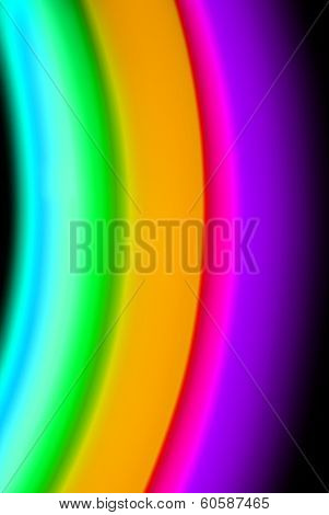 color spectrum blurry background