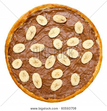 Sweet Chocolate Pizza