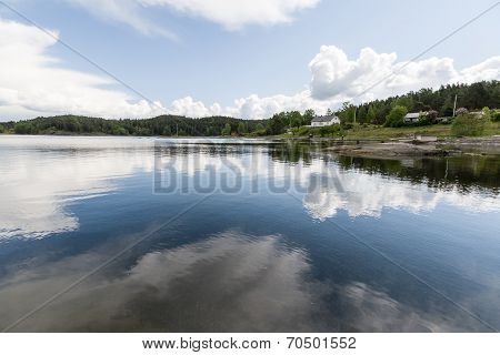 Norway Sea Shore Landscape View