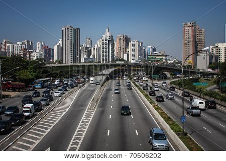 Sao Paulo roads