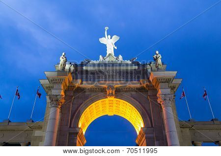 The Cne Arch In Toronto