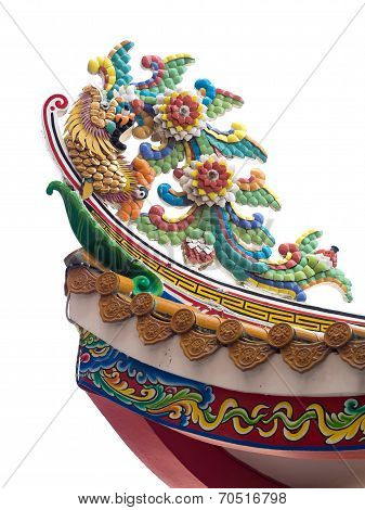 Chinese Fish On Roof Top