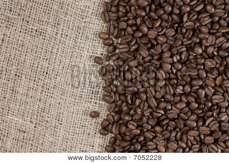 ความละเอียดสูงกาแฟพื้นหลัง มีพื้นที่การคัดลอก