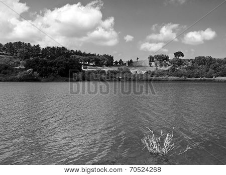 lake and landscape