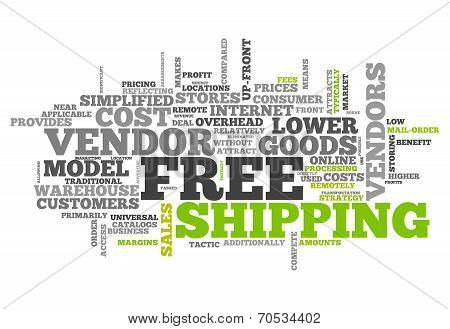 Word Cloud Free Shipping