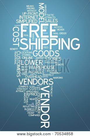 Word Cloud Free Shipping