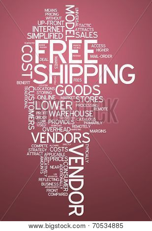 Word Cloud Free Shipping