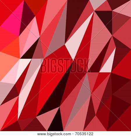 abstrack triangles red background vector