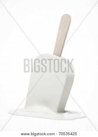 Melting ice cream