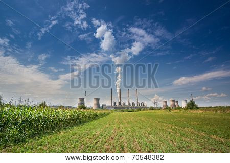 Thermal Power Station - Turceni, Romania