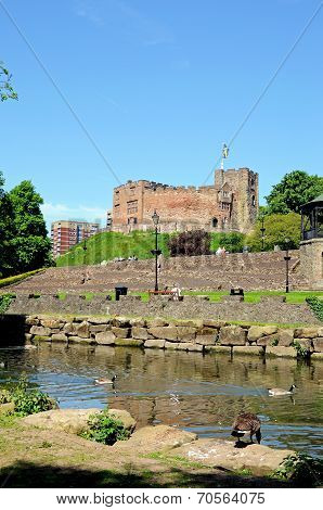 Castle and river, Tamworth.