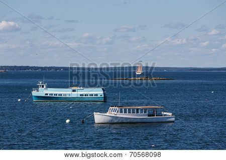 Ferries And Schooner