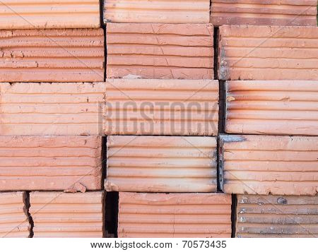 red brick for construction