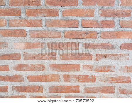 red brick wall