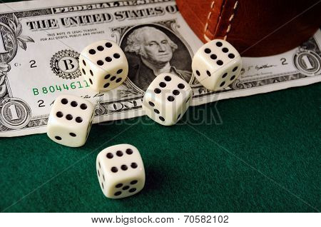 Dice Cup Dollar