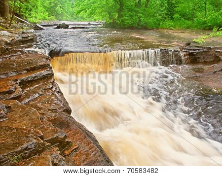 Canyon Falls Michigan Northwoods