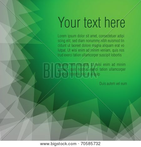 Abstract green background