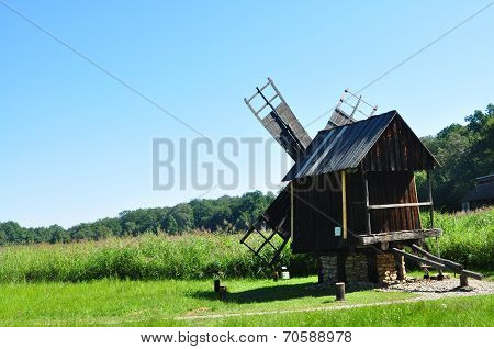 Sibiu Ethno Museum Wind Mill