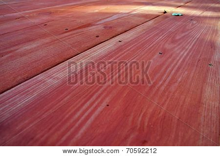 Wooden Picnic Table Top Background