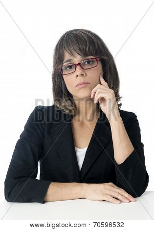 Young business woman
