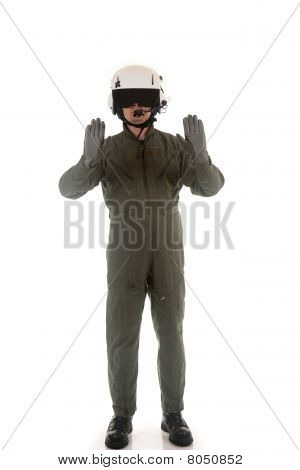 vojenský pilot zařazovacího letouny