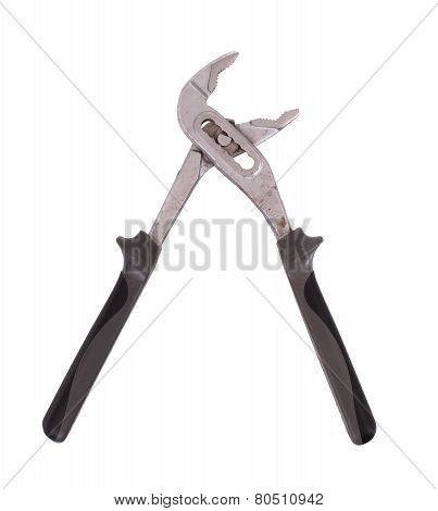 Groove Pliers Isolated