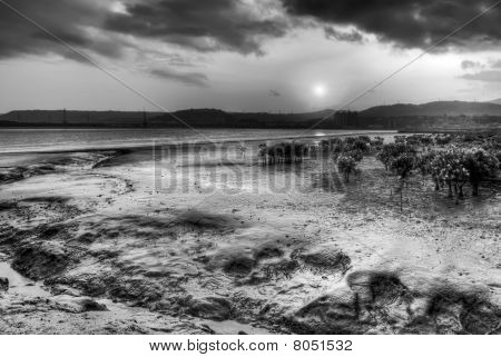 Dramatic Sunset Scenery