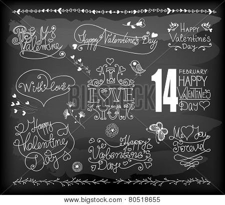 Valentine' S Day Design Elements