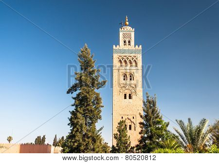 Koutoubia Mosque in Marrakesh