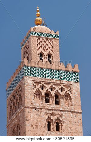 Koutoubia Mosque in Marrakesh