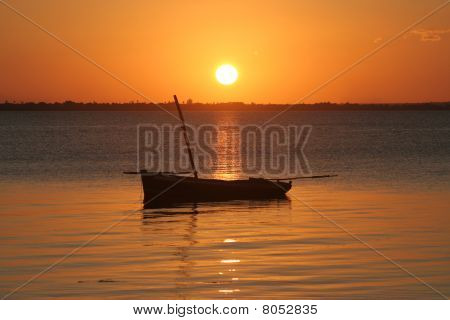 Mosambik Sonnenuntergang