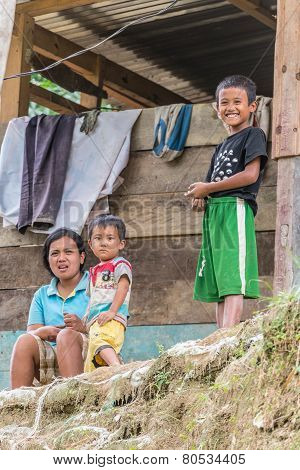 Portrait Of Toraja People