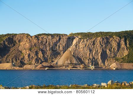 .quarry At The Base Of Cape Porcupine