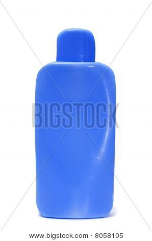 Bouteille bleue