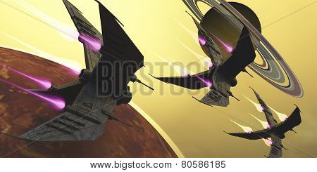Saturn Moon Blast
