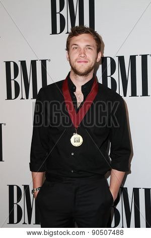 LOS ANGELES - MAY 12:  Phillip Phillips at the BMI Pop Music Awards at the Beverly Wilshire Hotel on May 12, 2015 in Beverly Hills, CA