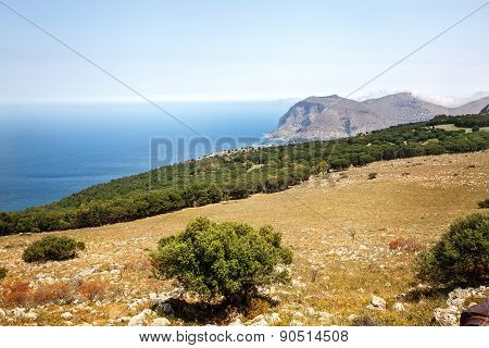 Landscape, Sicily, Italy.