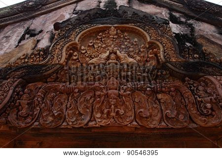 Temple Banteay Srei in Angkor