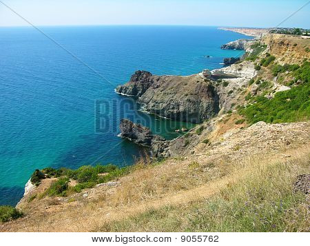Fiolent Cape, Krim, Ukraine