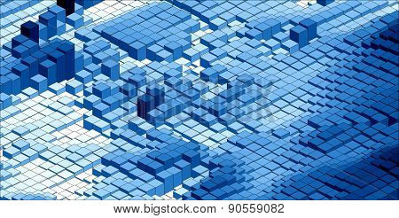 Infographic Isometric  Graph