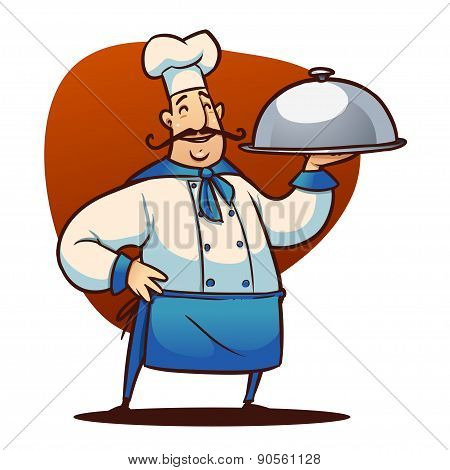 cartoon cook character