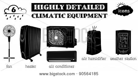 climatic equipment  black