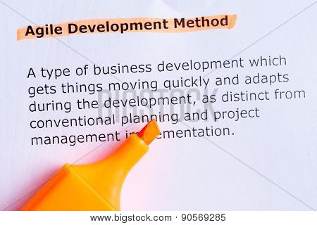 Agile Development Method