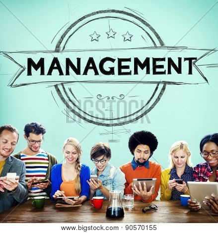 Management Manager Trainer Director Role Model Concept