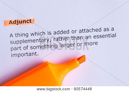 Adjunct