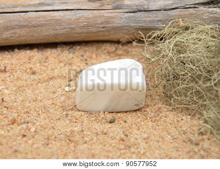 Magnesite On Beach