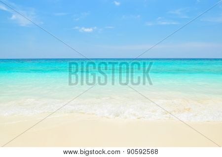 Beautiful Tropical Sand Beach